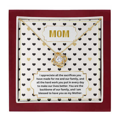 JGF Jewelry Gifts for Family To My Mom Necklace From Daughter And Son