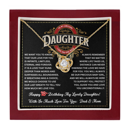 JGF Jewelry Gifts for Family 18 Year Old Daughter Gift From Dad And Mom