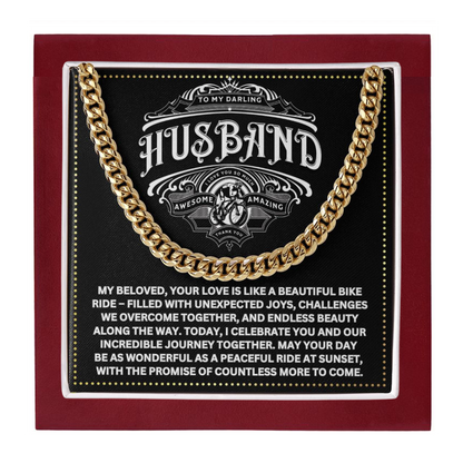 JGF Jewelry Gifts for Family Bicycle Husband Gift 50 Birthday Card For Him