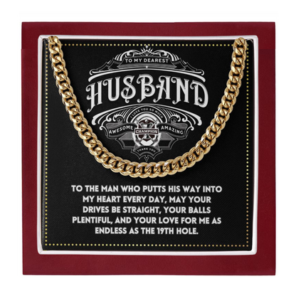 JGF Jewelry Gifts for Family Gifts For Golfers Husband Birthday From Wife