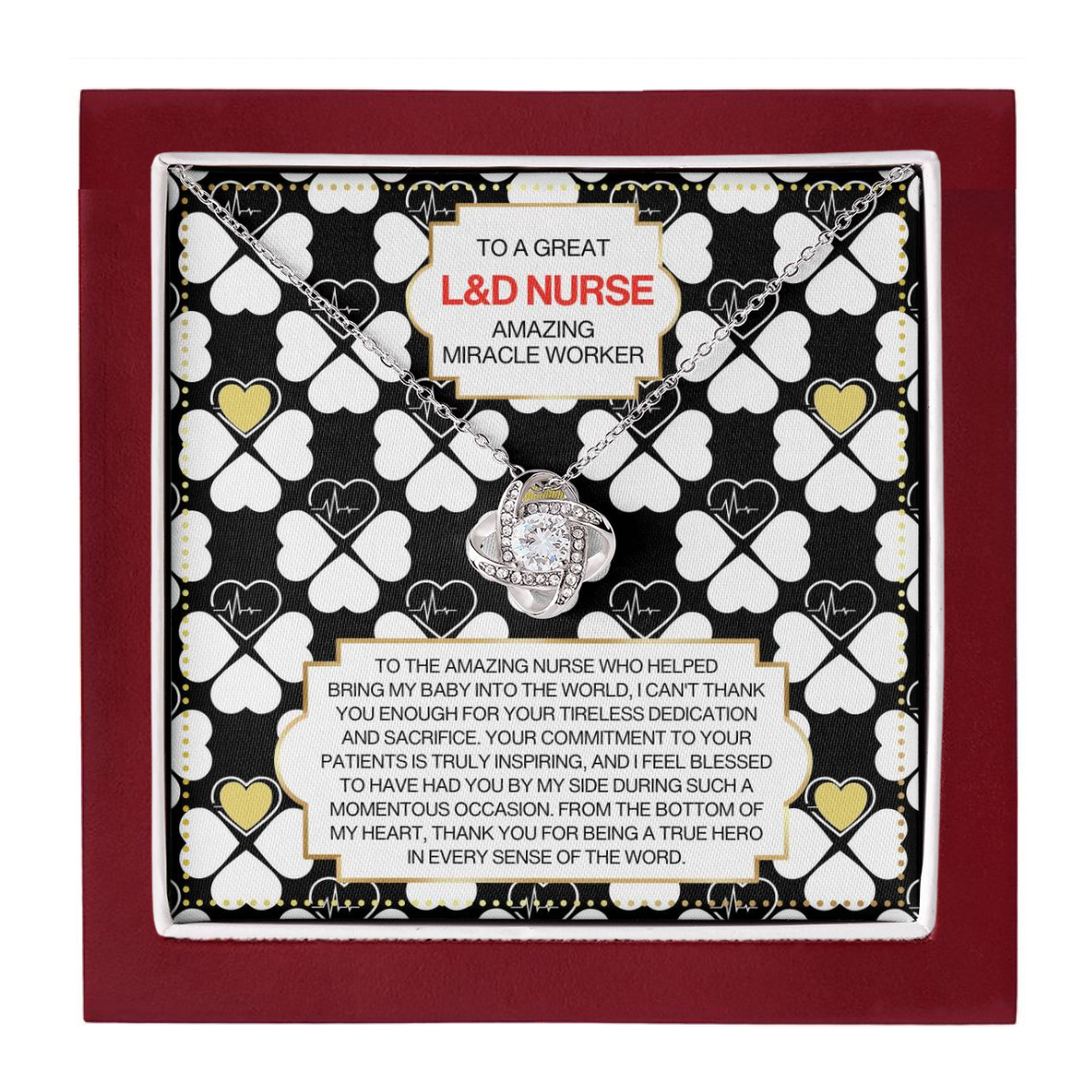 JGF Jewelry Gifts for Family Labor and Delivery Nurse Appreciation Gifts