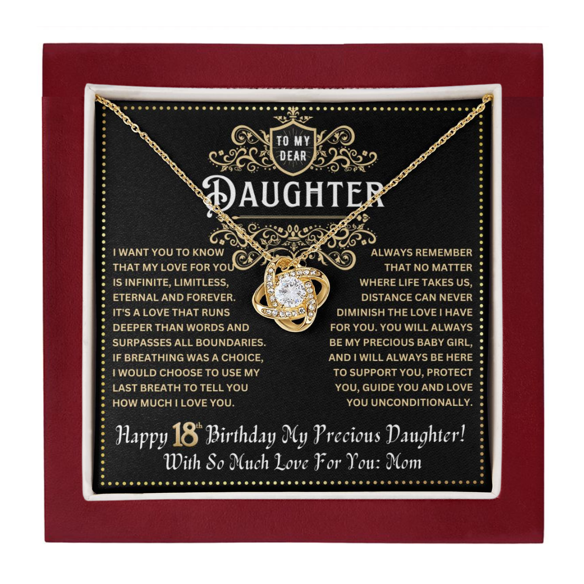 JGF Jewelry Gifts for Family 18 Year Old Birthday Gifts For Daughter From Mom