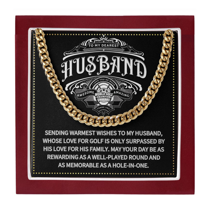 JGF Jewelry Gifts for Family Husband Golf Gifts 50 Plus Birthday For Men