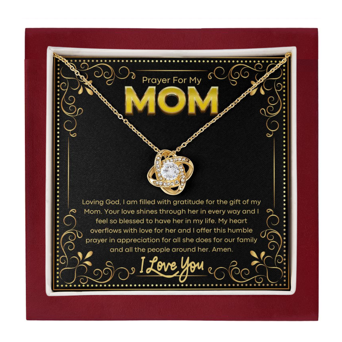 JGF Jewelry Gifts for Family Gifts For Teacher Mother Prayer for Mom