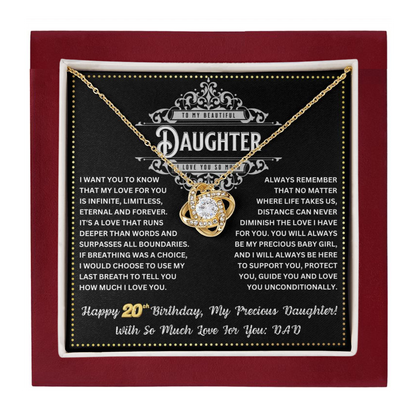 JGF Jewelry Gifts for Family 20 Year Old Daughter Gifts From Dad