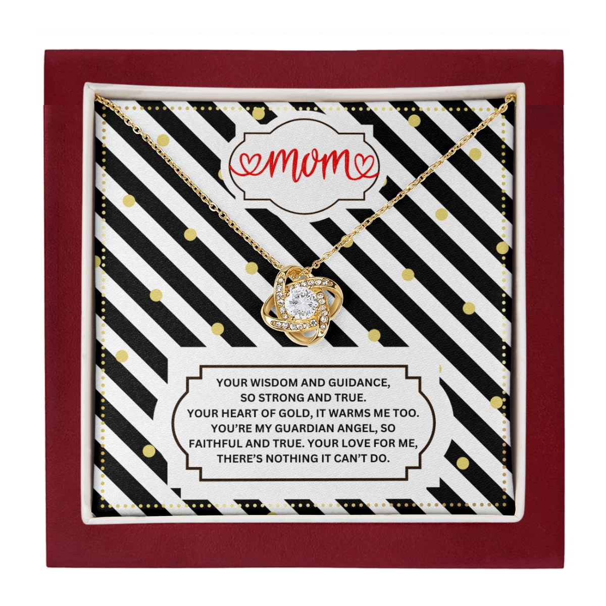 JGF Jewelry Gifts for Family To My Mom Necklace I Love You Mommy