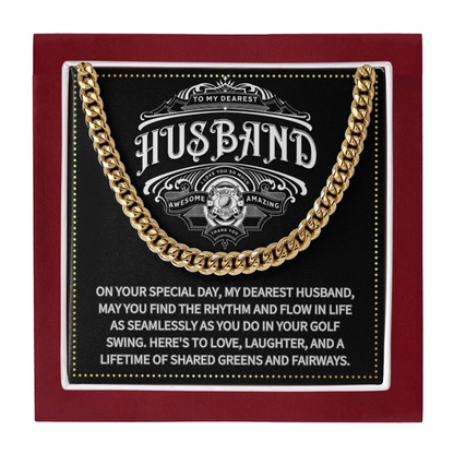 JGF Jewelry Gifts for Family Husband Golf Gifts 50th Birthday Gift Ideas