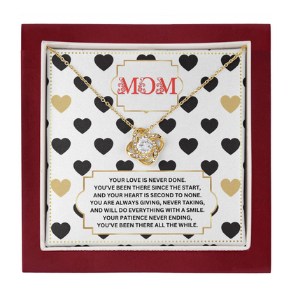 JGF Jewelry Gifts for Family Gifts For First Time Moms On Mother's Day Connected Hearts Necklace