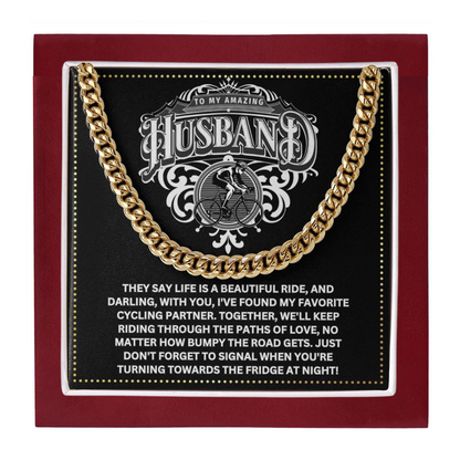 JGF Jewelry Gifts for Family Birthday Cyclist Husband Gifts For Men