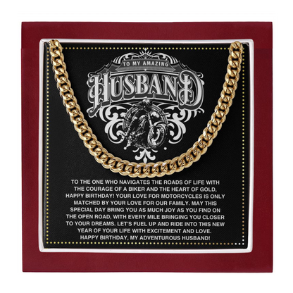 JGF Jewelry Gifts for Family Motorbike Husband Gifts 50 Years Old For Him
