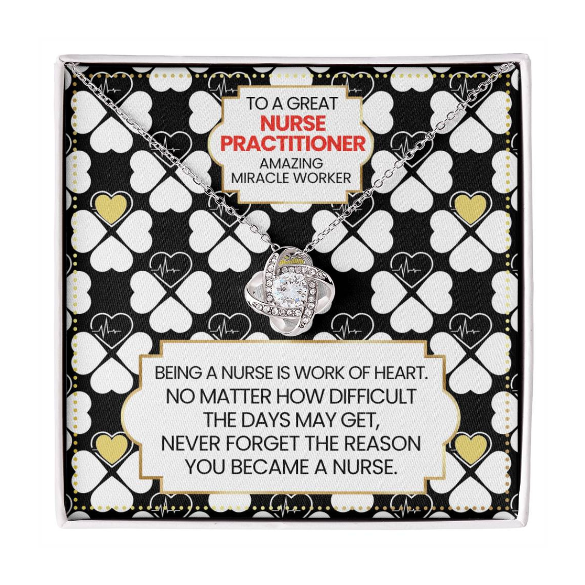 JGF Jewelry Gifts for Family Mental Health Nurse Practitioner Gifts