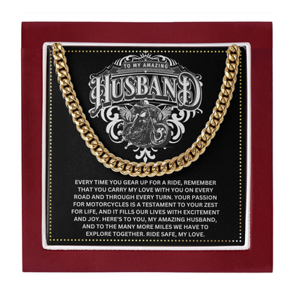 JGF Jewelry Gifts for Family Motorcycle Husband Gifts 40 Year Old Gifts For Men