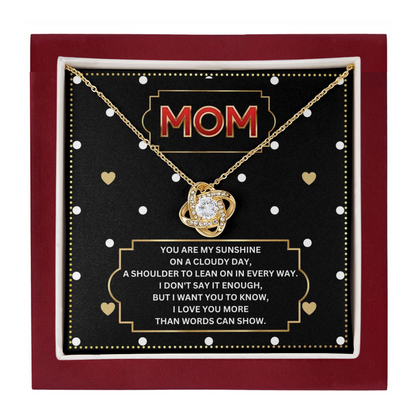 JGF Jewelry Gifts for Family I Love Mommy Necklace For My Mom