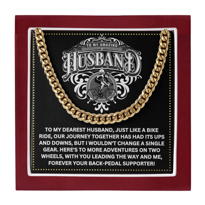 JGF Jewelry Gifts for Family Birthday Cyclist Husband Gifts From Wife For Men