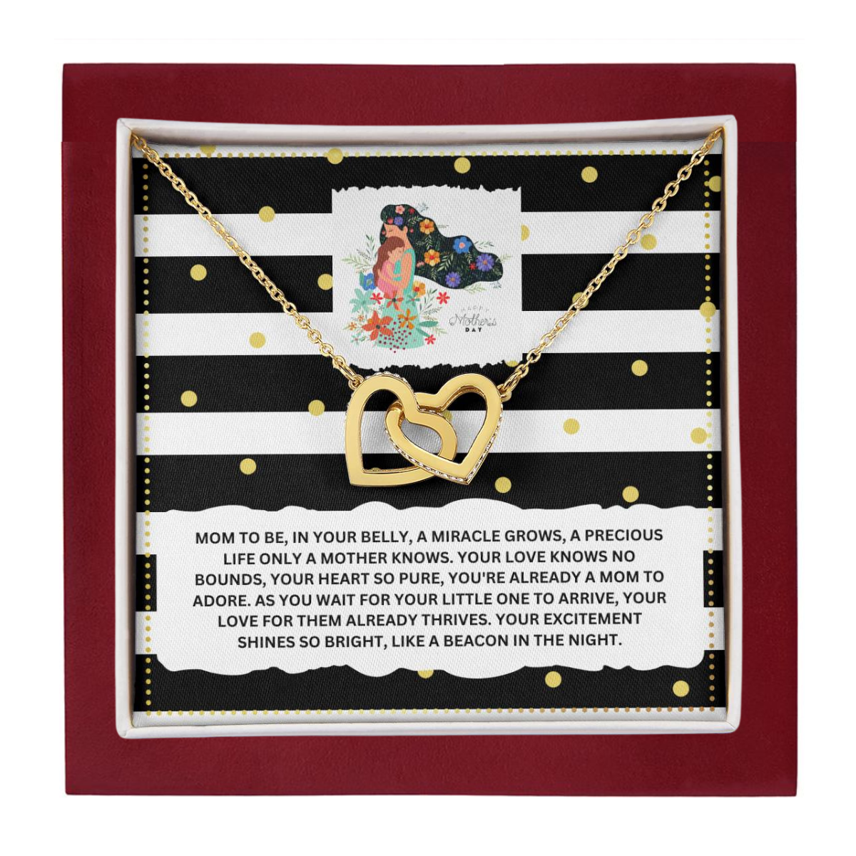 JGF Jewelry Gifts for Family First Time Mom To Be Gifts Ideas