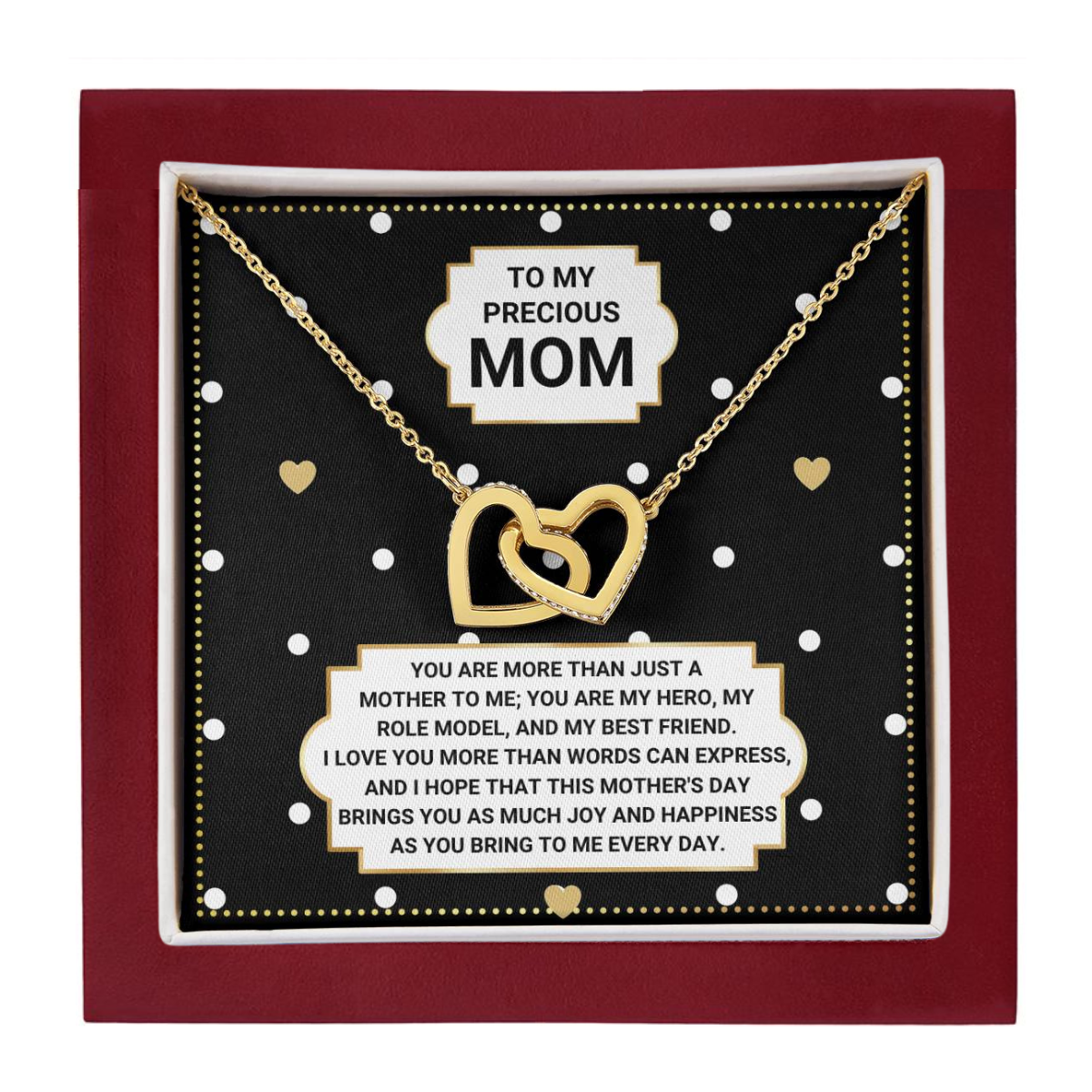 JGF Jewelry Gifts for Family  Birthday Gifts For Mom From Son Necklace
