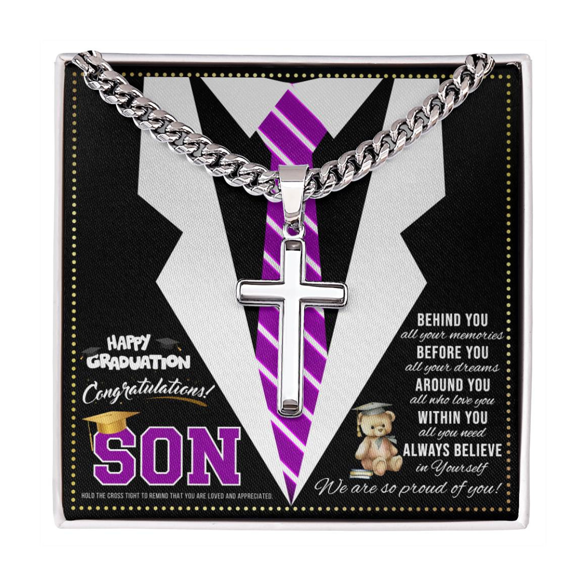 JGF Jewelry Gifts for Family Masters Graduation Gifts For Him