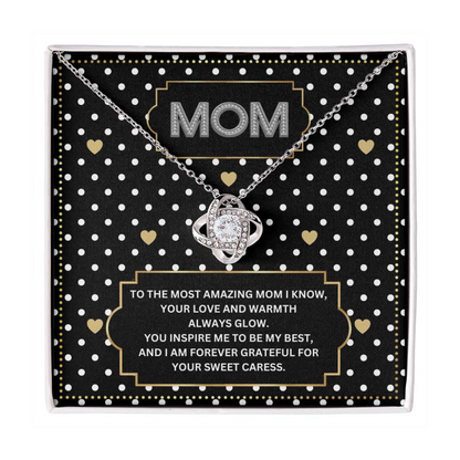 JGF Jewelry Gifts for Family I Love My Mom Necklace For My Amazing Mommy