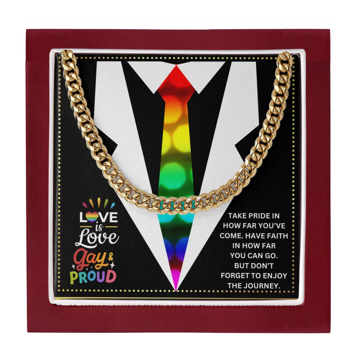 JGF Jewelry Gifts for Family 50th Birthday Gifts For Gay Men Best Friend