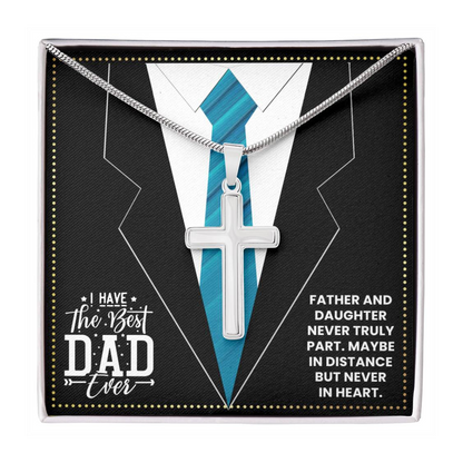 JGF Jewelry Gifts for Family To My Awesome Dad Gifts 50 Years Old Birthday From Daughter