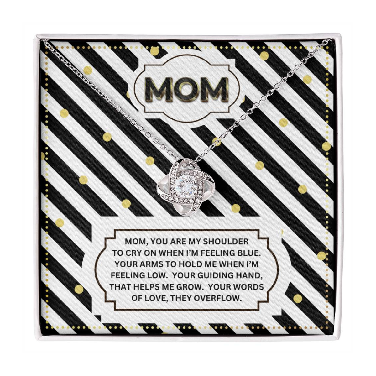 JGF Jewelry Gifts for Family I Love You Mommy Necklace for Mom