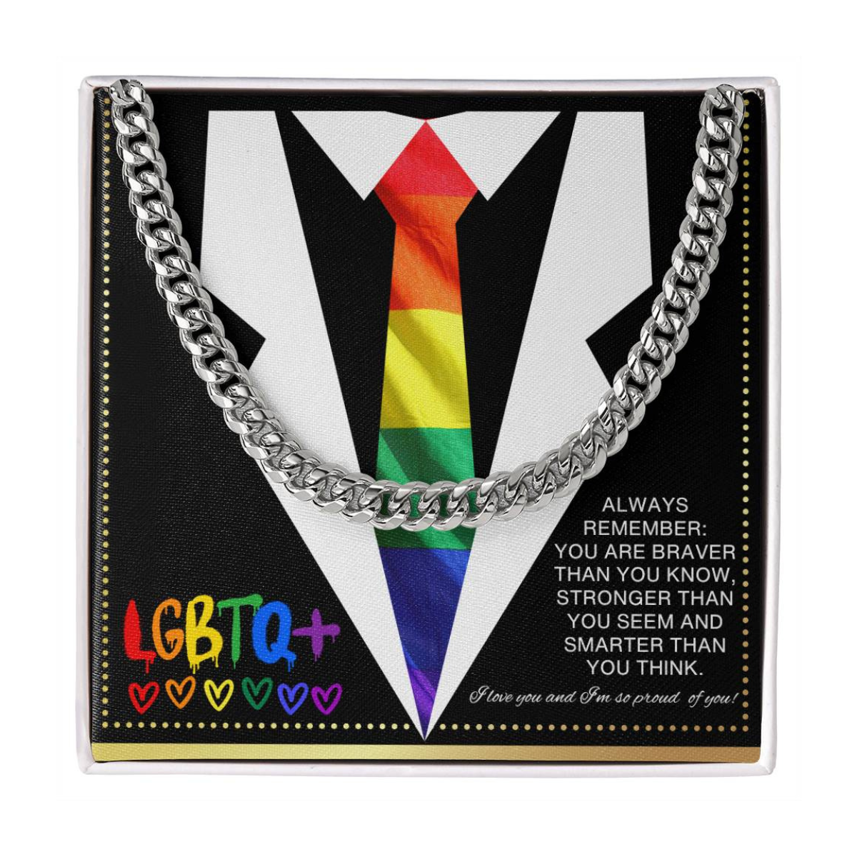 JGF Jewelry Gifts for Family LGBT Birthday Gifts
