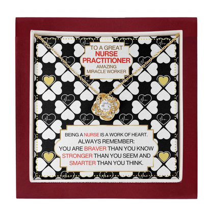 JGF Jewelry Gifts for Family Nurse Practitioner Gifts For Women