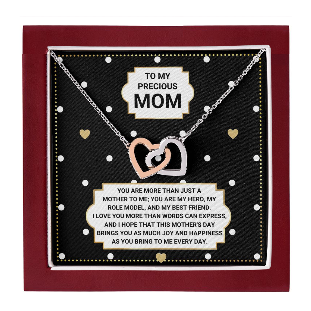 JGF Jewelry Gifts for Family  Birthday Gifts For Mom From Son Necklace