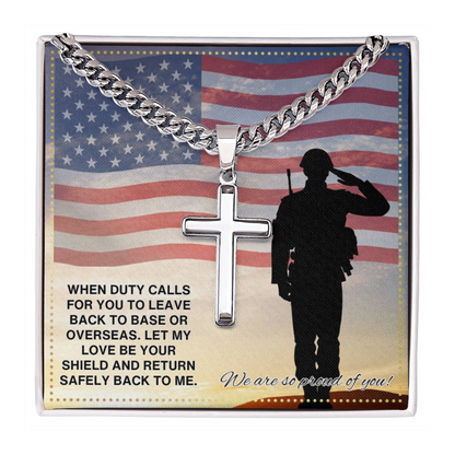 JGF Jewelry Gifts for Family Military Necklace For Men and Women