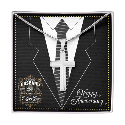 JGF Jewelry Gifts for Family We Still Do Together Since 2014 I Love You My Husband Happy Anniversary Card