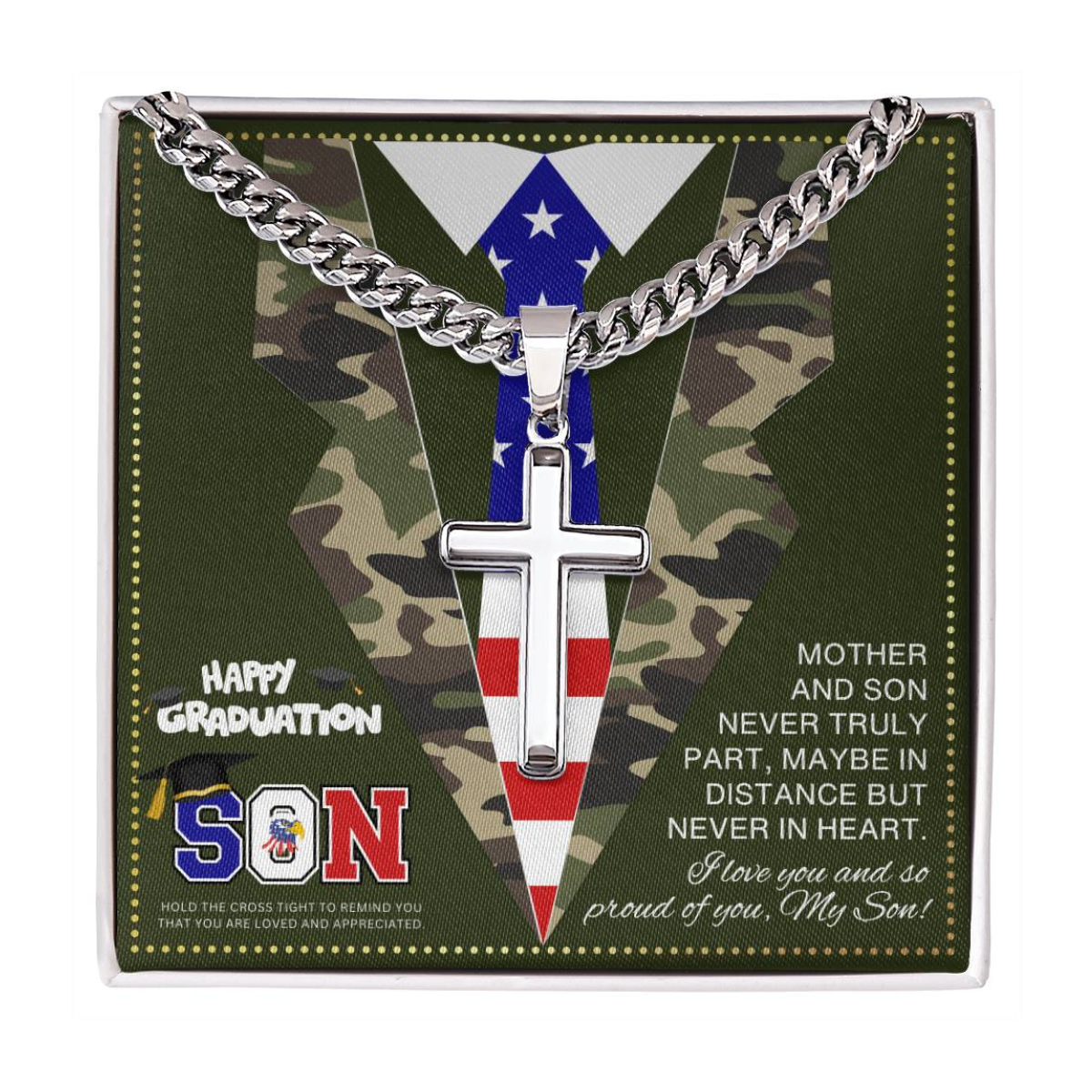 JGF Jewelry Gifts for Family Gifts for Military Son