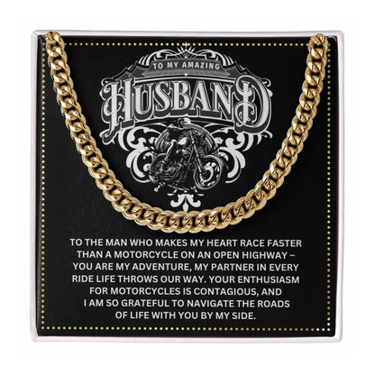 JGF Jewelry Gifts for Family Motorbike Husband Gifts 40 Year Old Birthday Gifts For Men