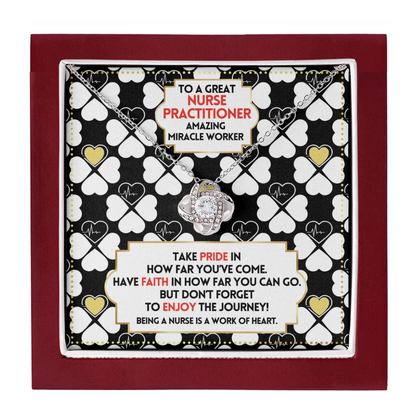 JGF Jewelry Gifts for Family Nurse Practitioner Thank You Gifts For Women