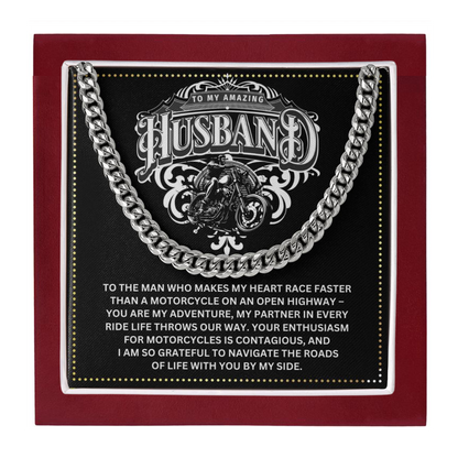 JGF Jewelry Gifts for Family Motorbike Husband Gifts 40 Year Old Birthday Gifts For Men