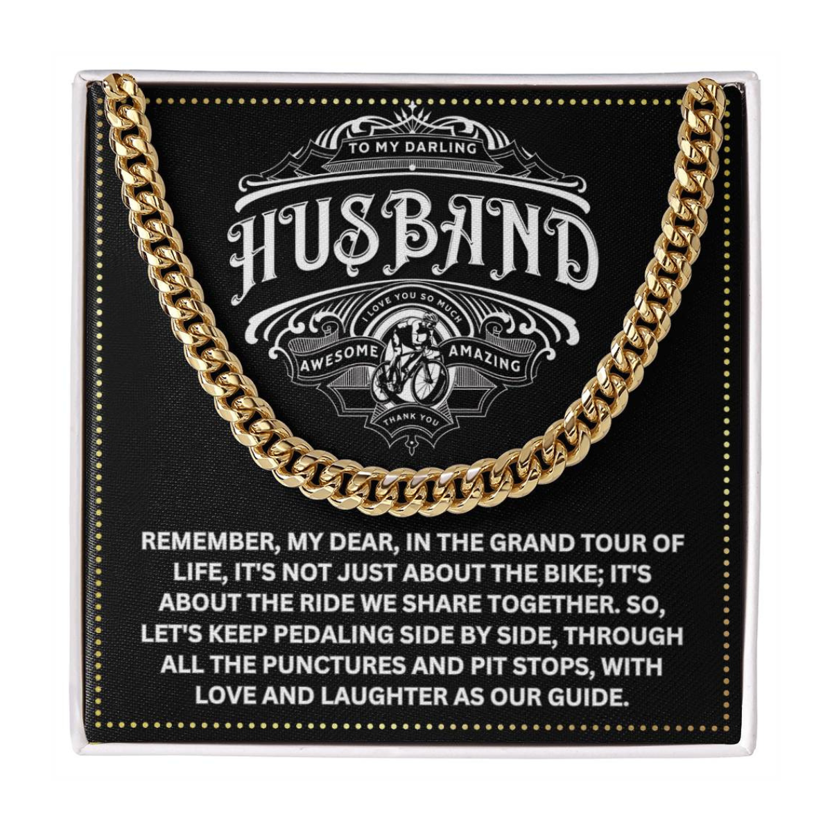 JGF Jewelry Gifts for Family Bicycle Gifts For Anniversary For Him