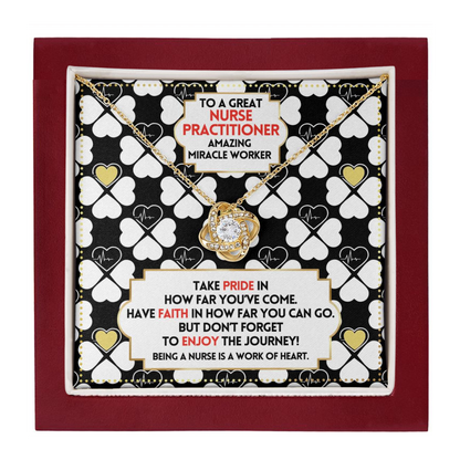 JGF Jewelry Gifts for Family Nurse Practitioner Thank You Gifts For Women