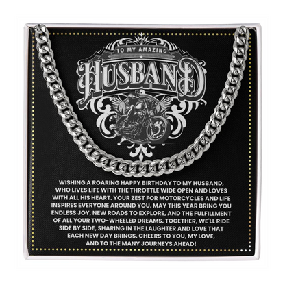 JGF Jewelry Gifts for Family Motorbike Husband Gifts 50 Year Old For Him