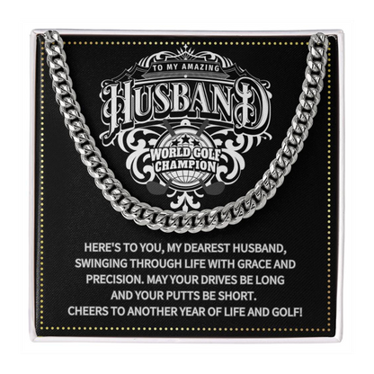 JGF Jewelry Gifts for Family Gifts For Men Anniversary Husband Golf