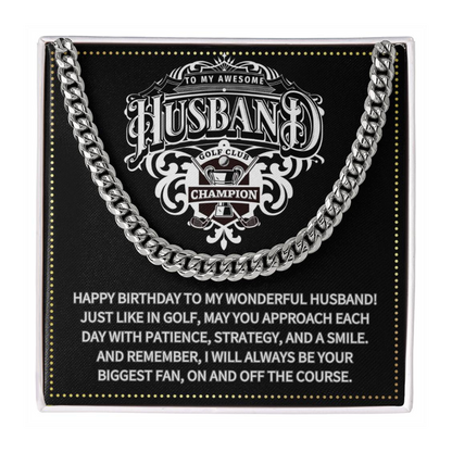 JGF Jewelry Gifts for Family Husband Golf Gifts 50 Year Old Birthday Ideas