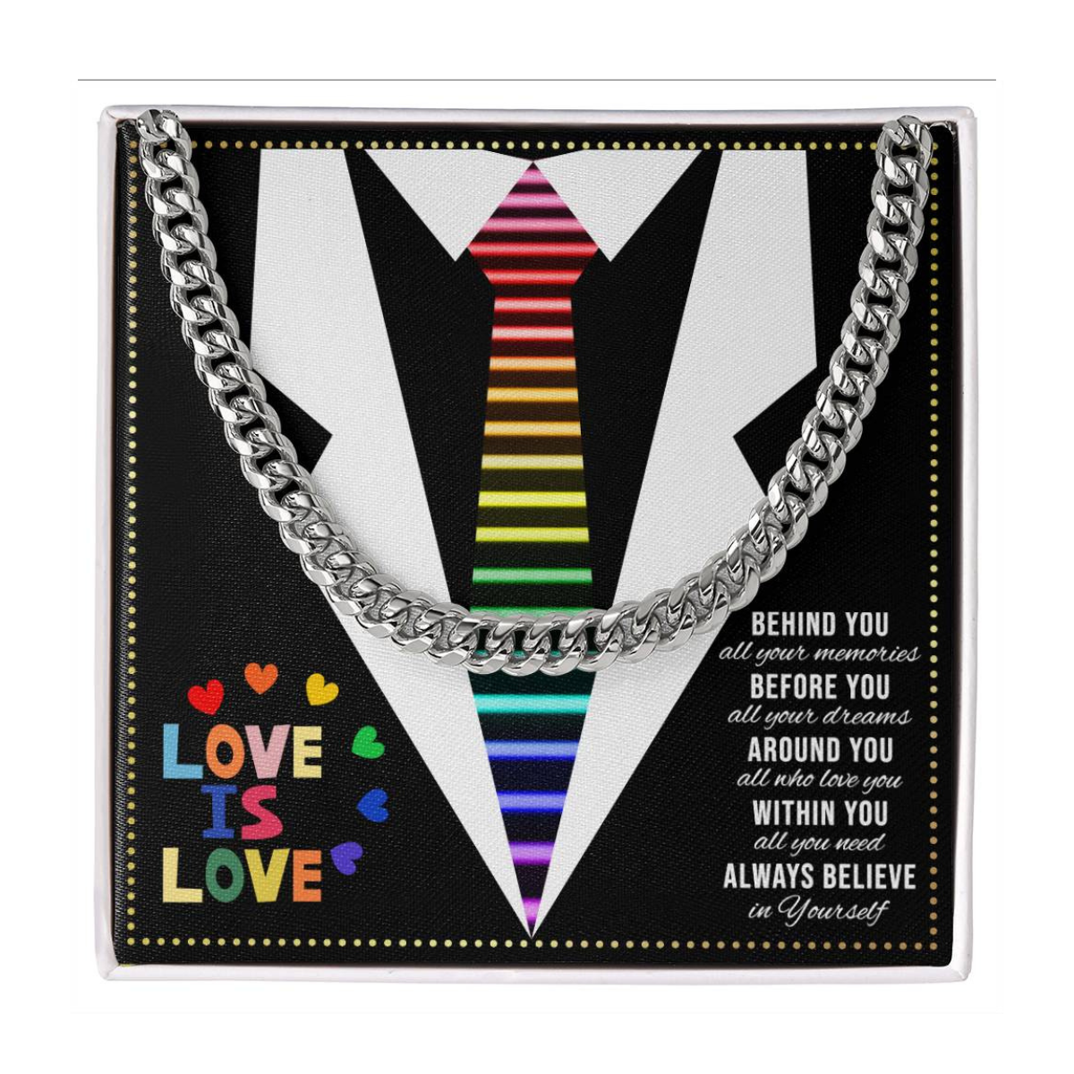 JGF Jewelry Gifts for Family Gay Couple Gifts For Men