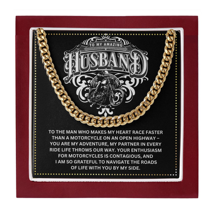 JGF Jewelry Gifts for Family Motorbike Husband Gifts 40 Year Old Birthday Gifts For Men