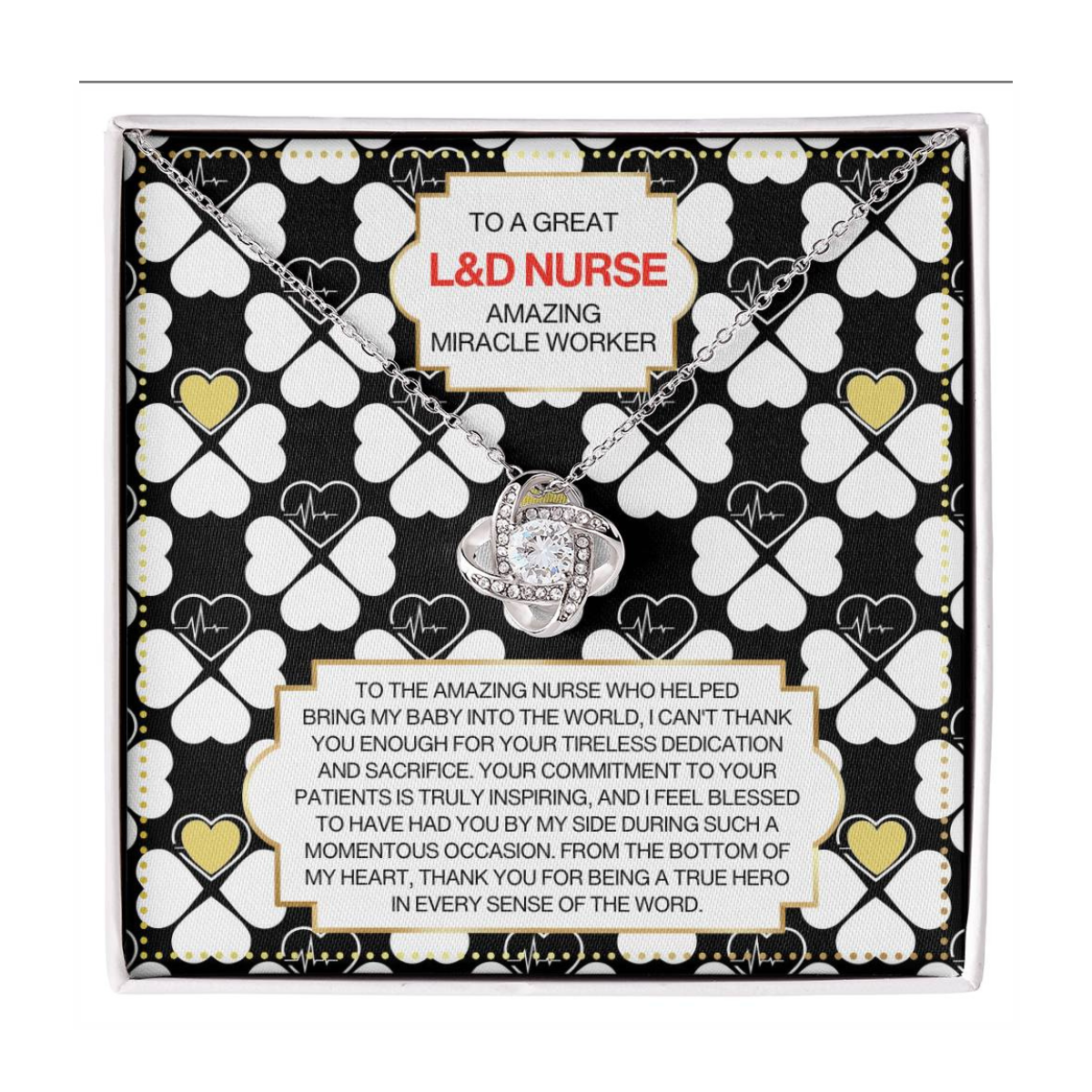 JGF Jewelry Gifts for Family Labor and Delivery Nurse Appreciation Gifts