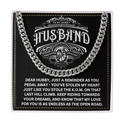 JGF Jewelry Gifts for Family Bicycle Husband Gifts 50th Birthday For Him