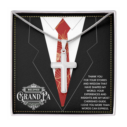 JGF Jewelry Gifts for Family I Love My Grandpa 1 Year Gifts For Grandpa Who Has Everything