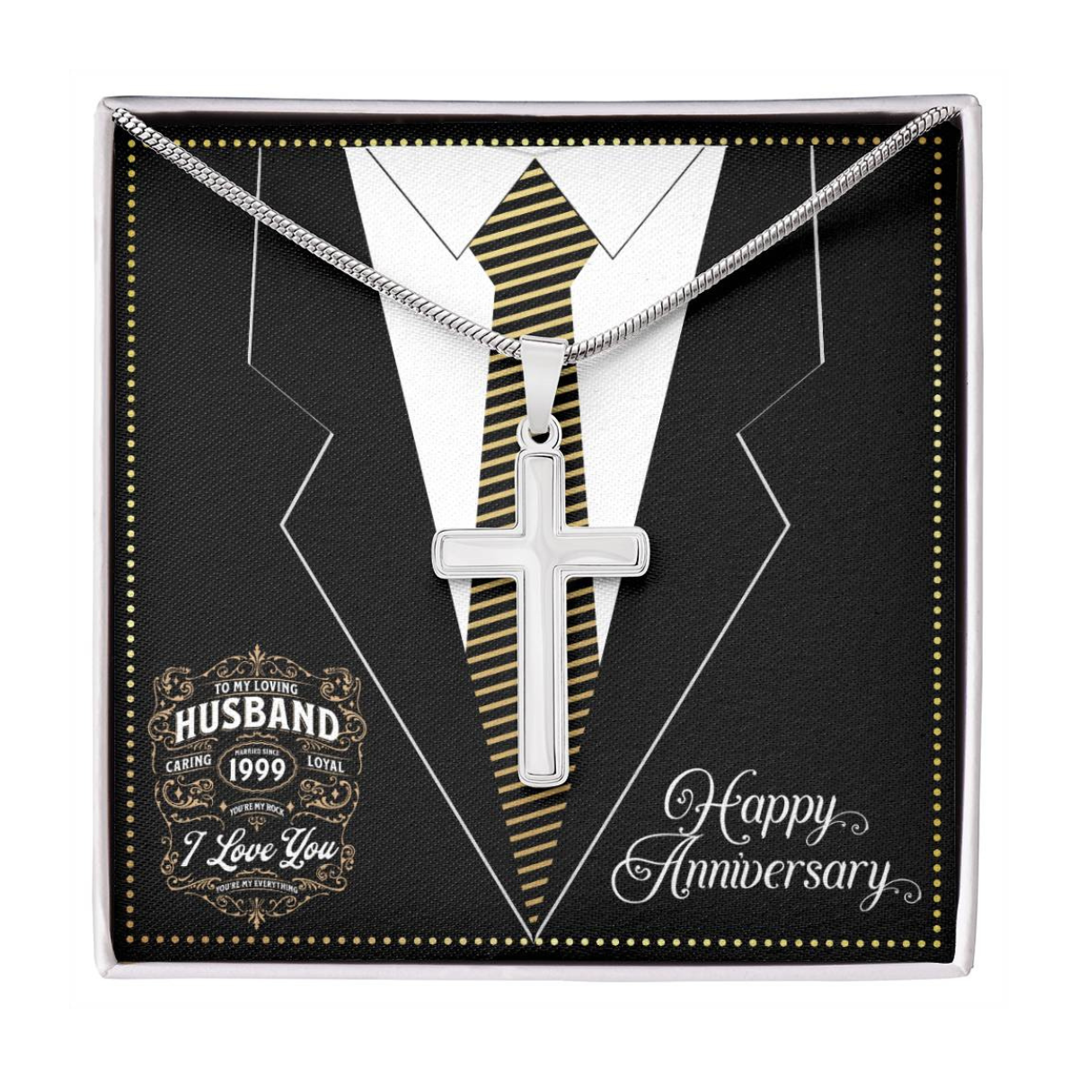 JGF Jewelry Gifts for Family We Still Do Together Since 1999 I Love You My Husband Anniversary Card