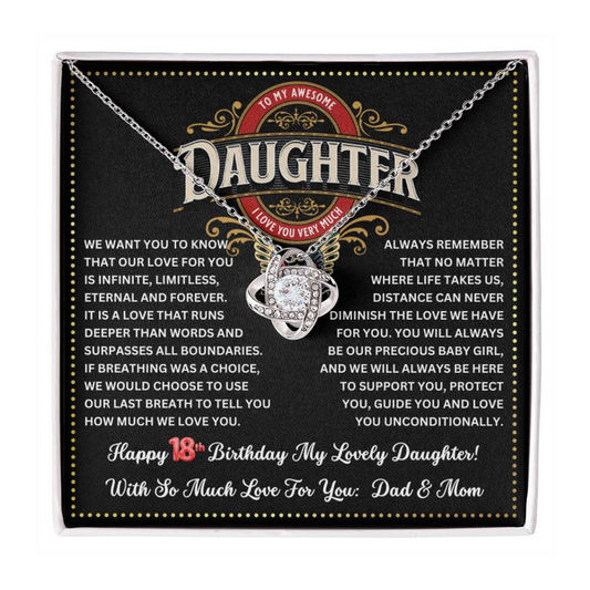 JGF Jewelry Gifts for Family 18 Year Old Daughter Gift From Dad And Mom