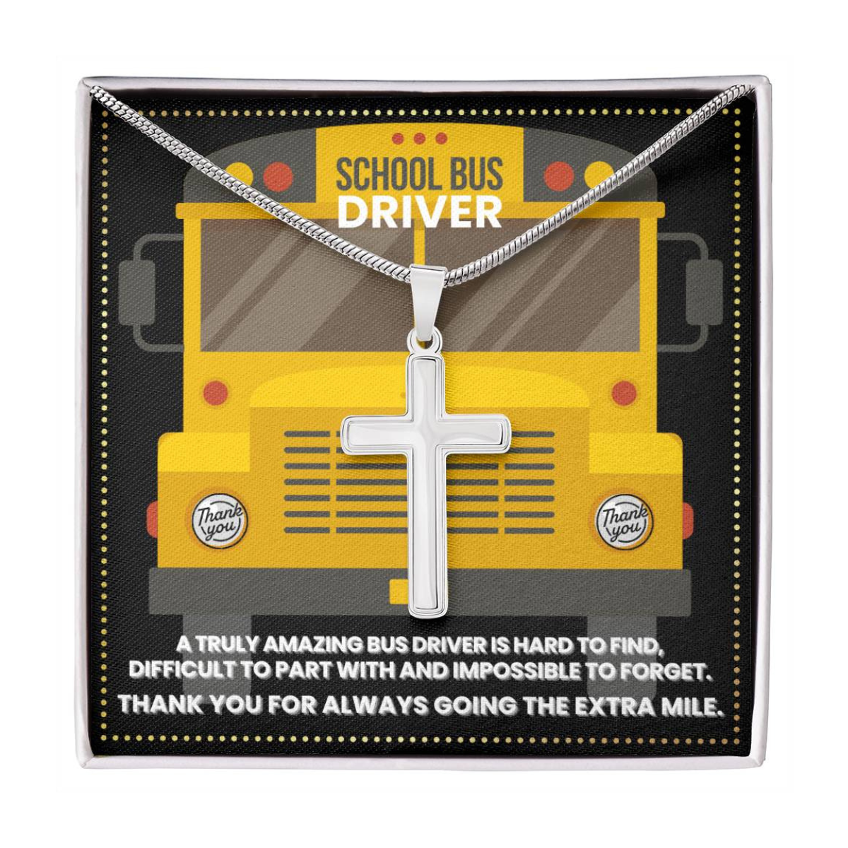 JGF Jewelry Gifts for Family Bus Driver Gifts For Women