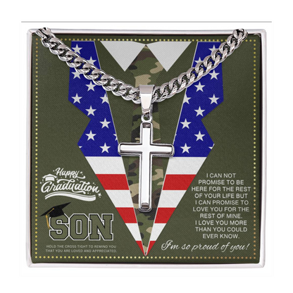 JGF Jewelry Gifts for Family Military Son Gifts