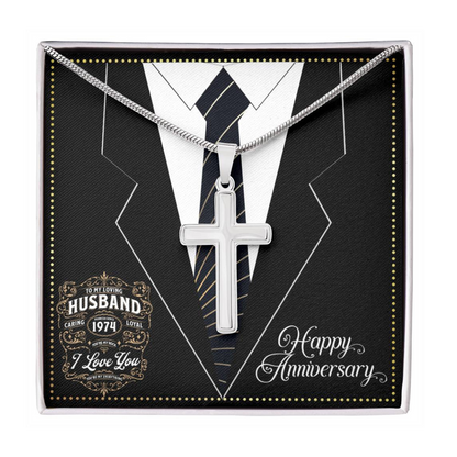 JGF Jewelry Gifts for Family We Still Do Together Since 1974 I Love You My Husband Anniversary Card