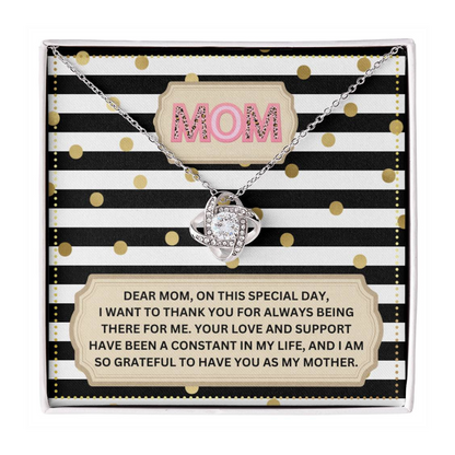 JGF Jewelry Gifts for Family I Love You Mom Necklace From Son And Daughter